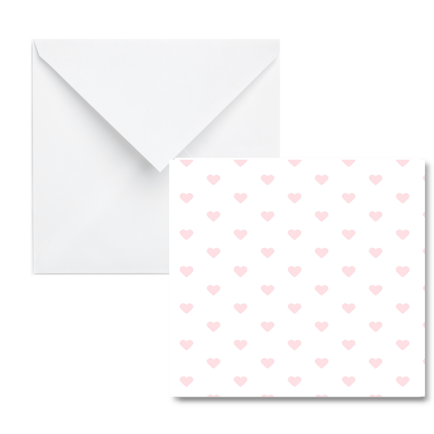 Pink Hearts Gift Enclosure Card
