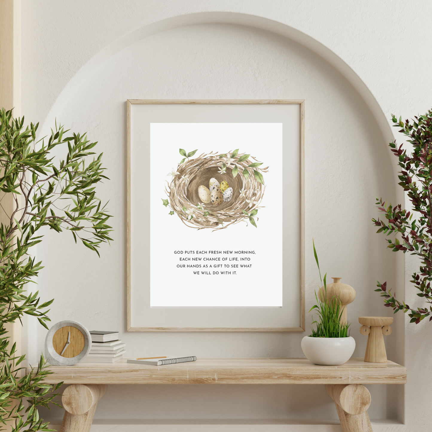 Bird's Nest Wall Print