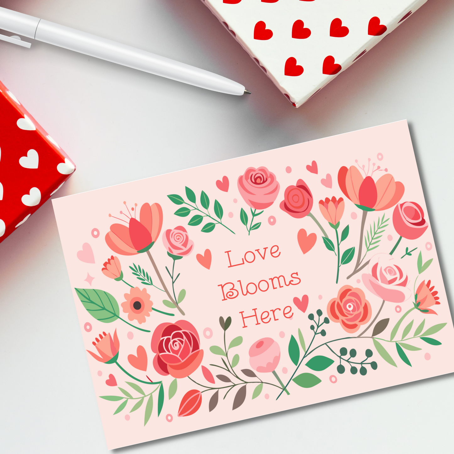 Happy Valentine's Day Greeting Card