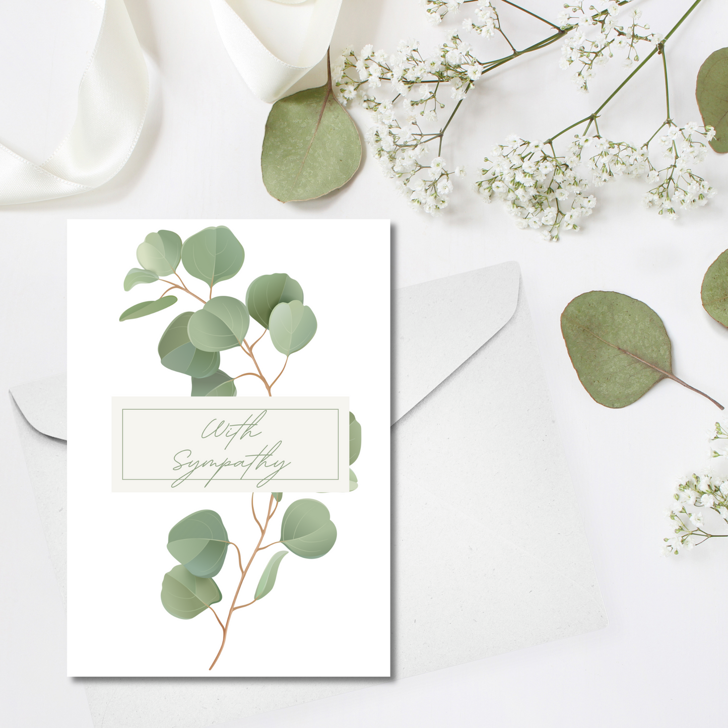 Eucalyptus Sympathy Card