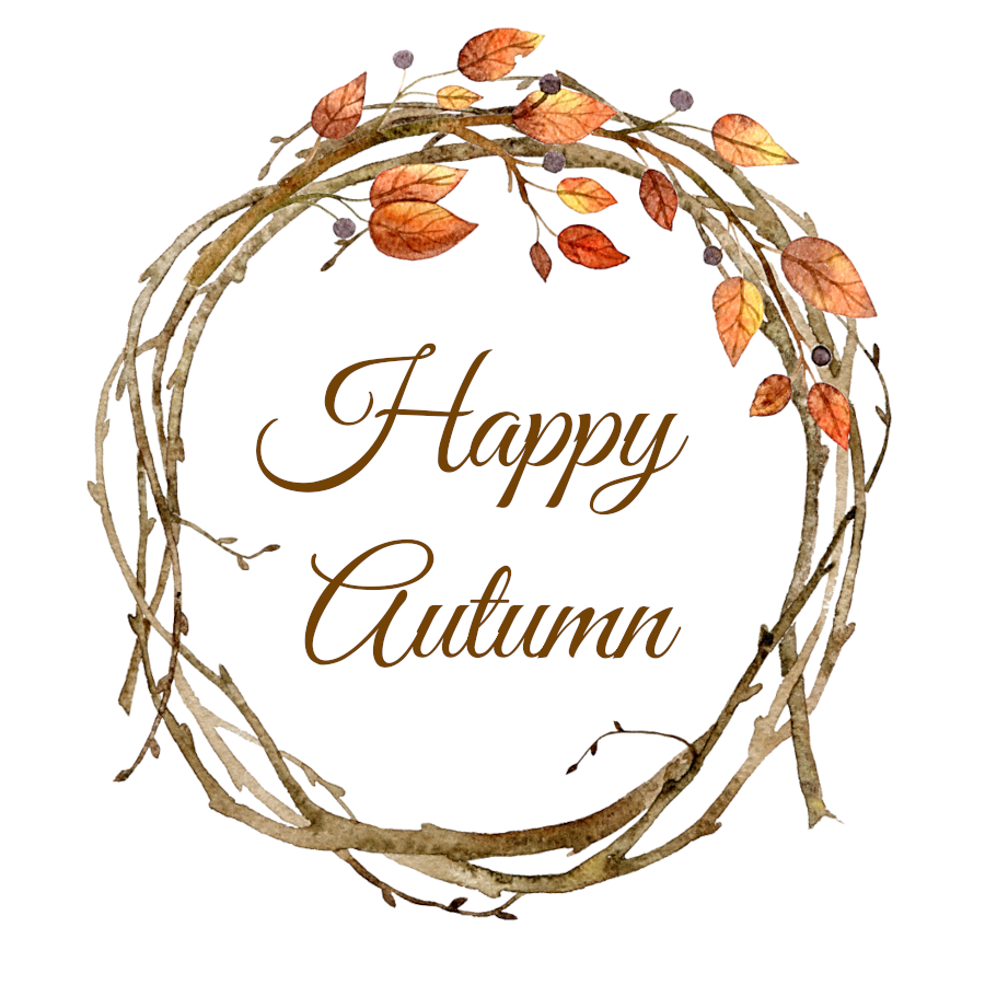 Autumn Grapevine Gift Enclosure Card