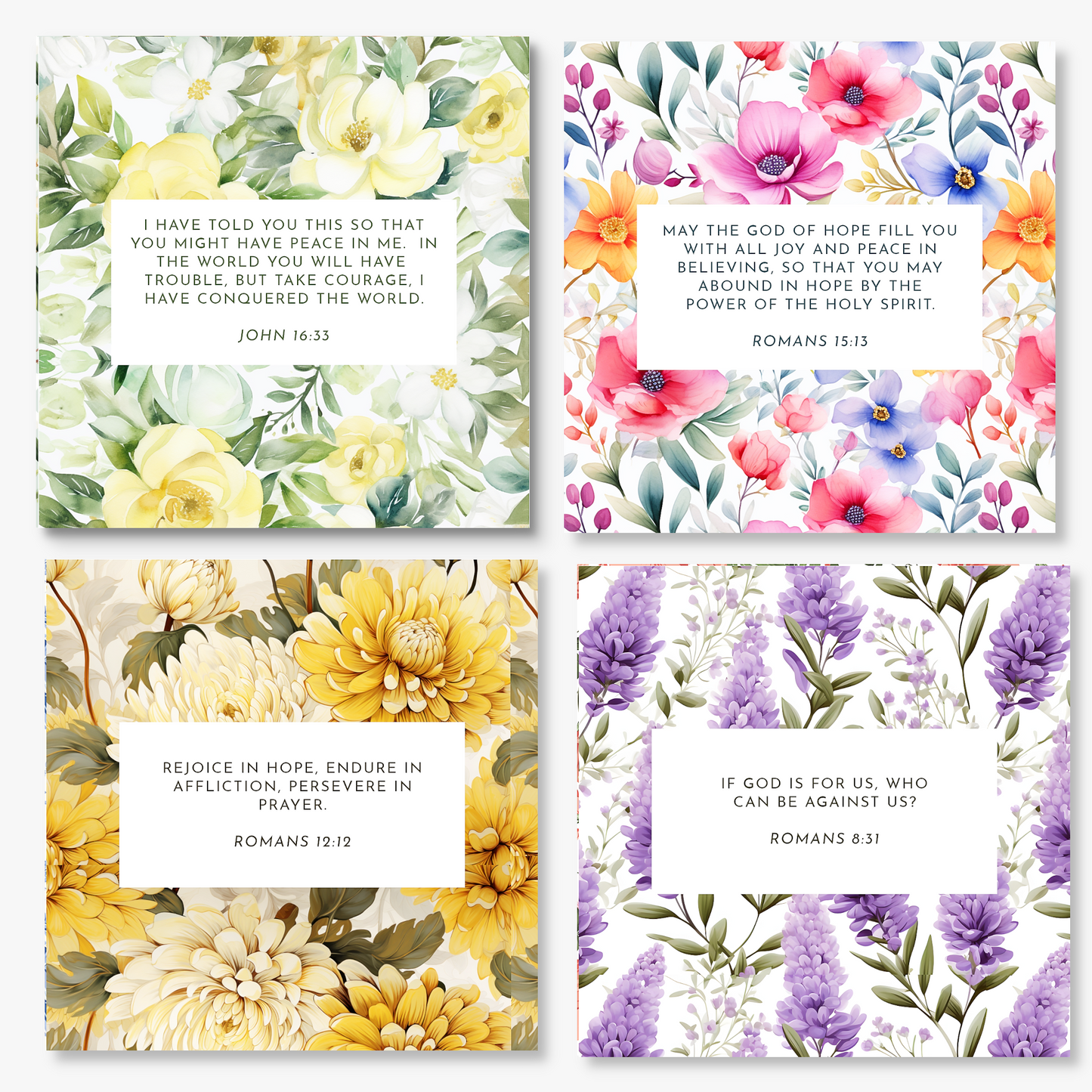 Printed Scripture Cards