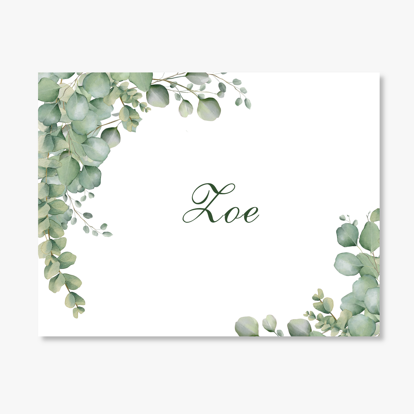 Eucalyptus Bouquet Note Cards