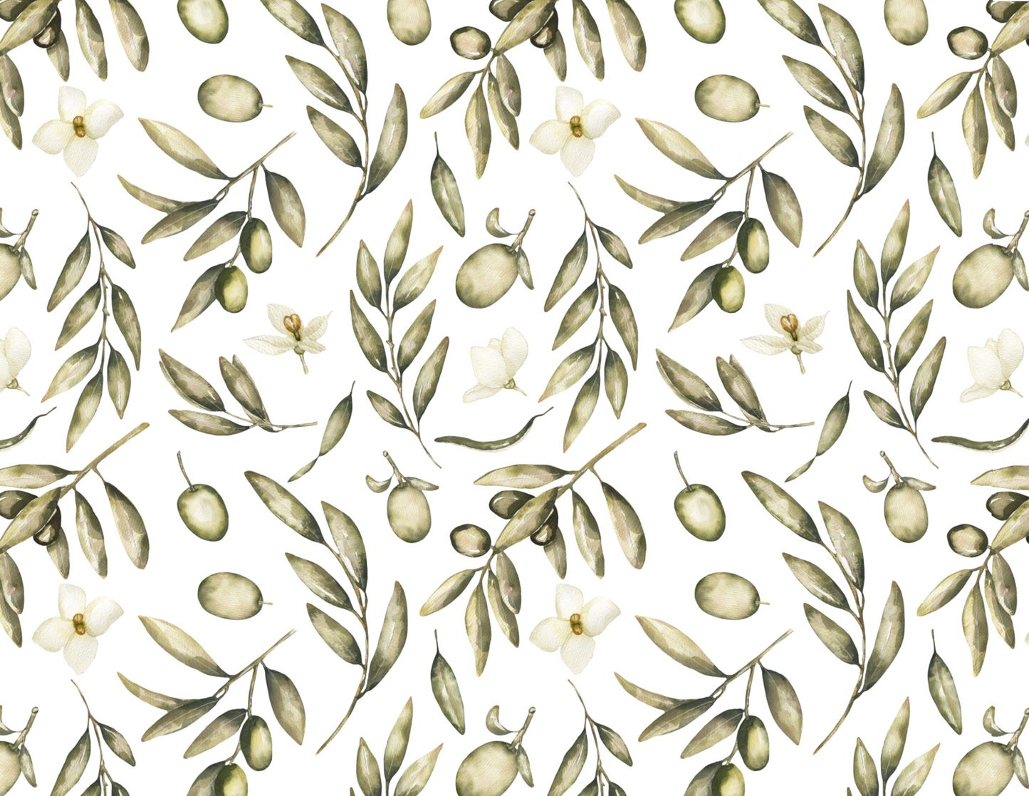 Watercolor Olives Envelope Liners