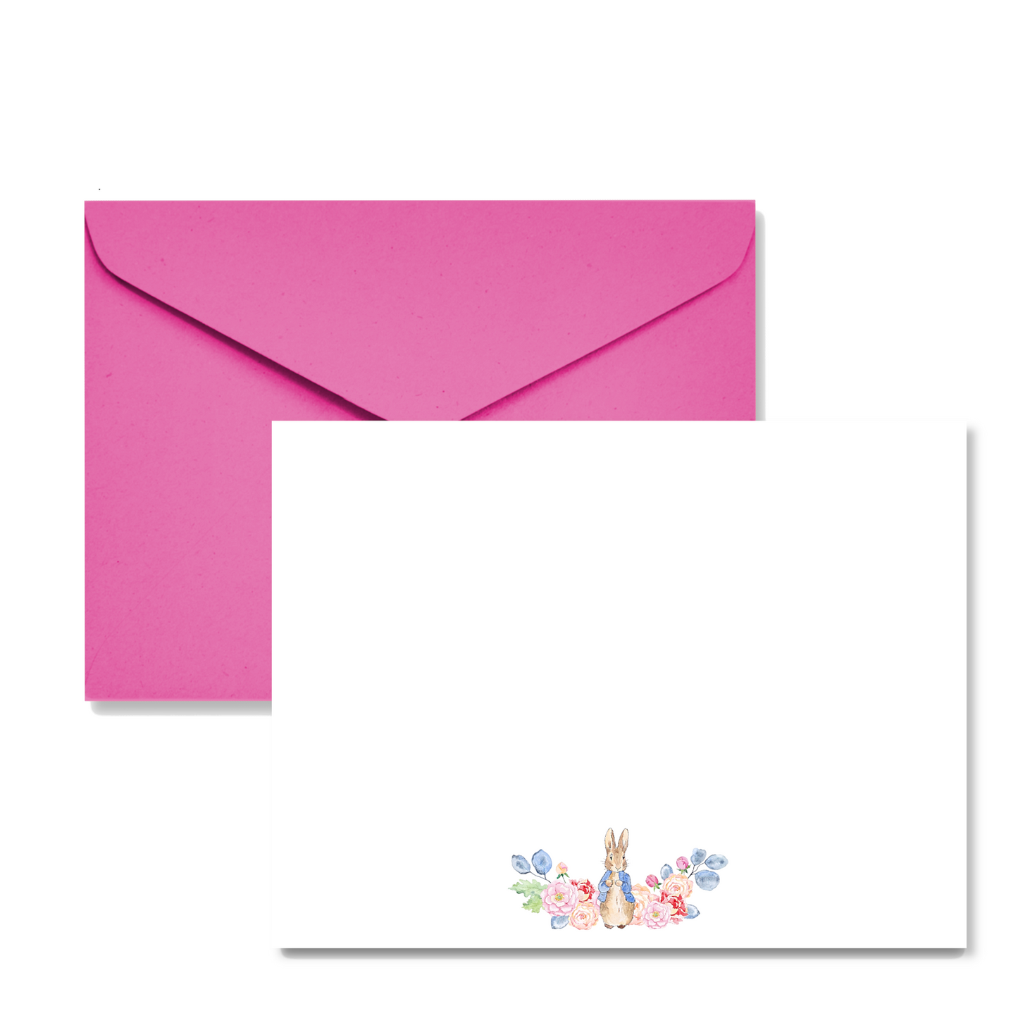 Peter Rabbit Floral Flat Note