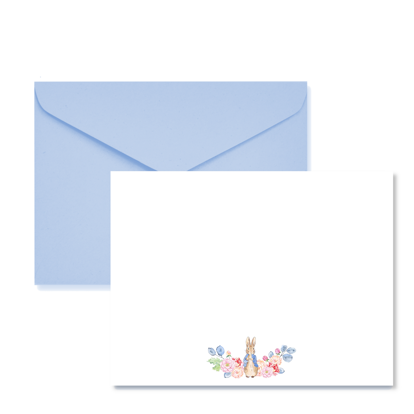 Peter Rabbit Floral Flat Note