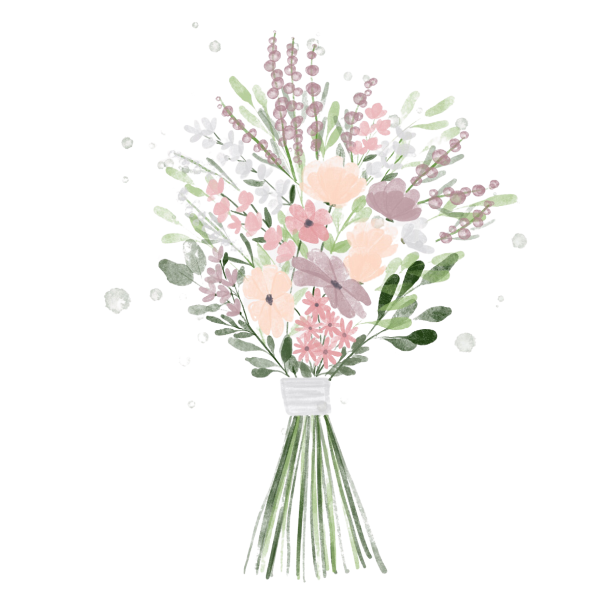 Floral Bouquet Stickers